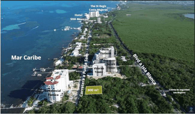 terreno en venta avenida puerto juarez 02 benito juarez quintana roo pucynwX